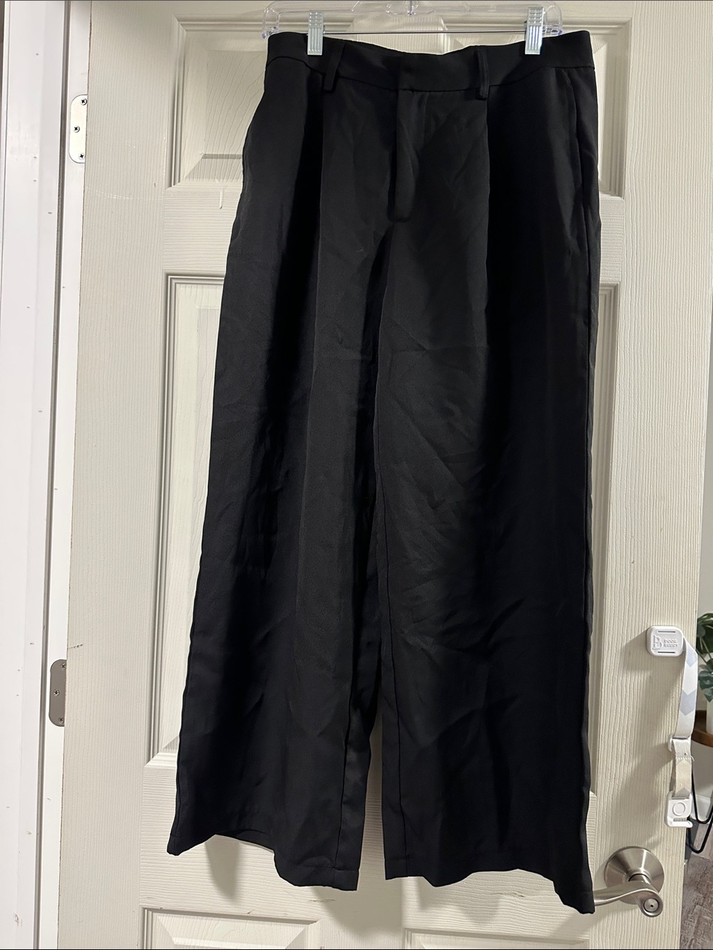 Black Women’s Dress Pants - Classic Straight Fit